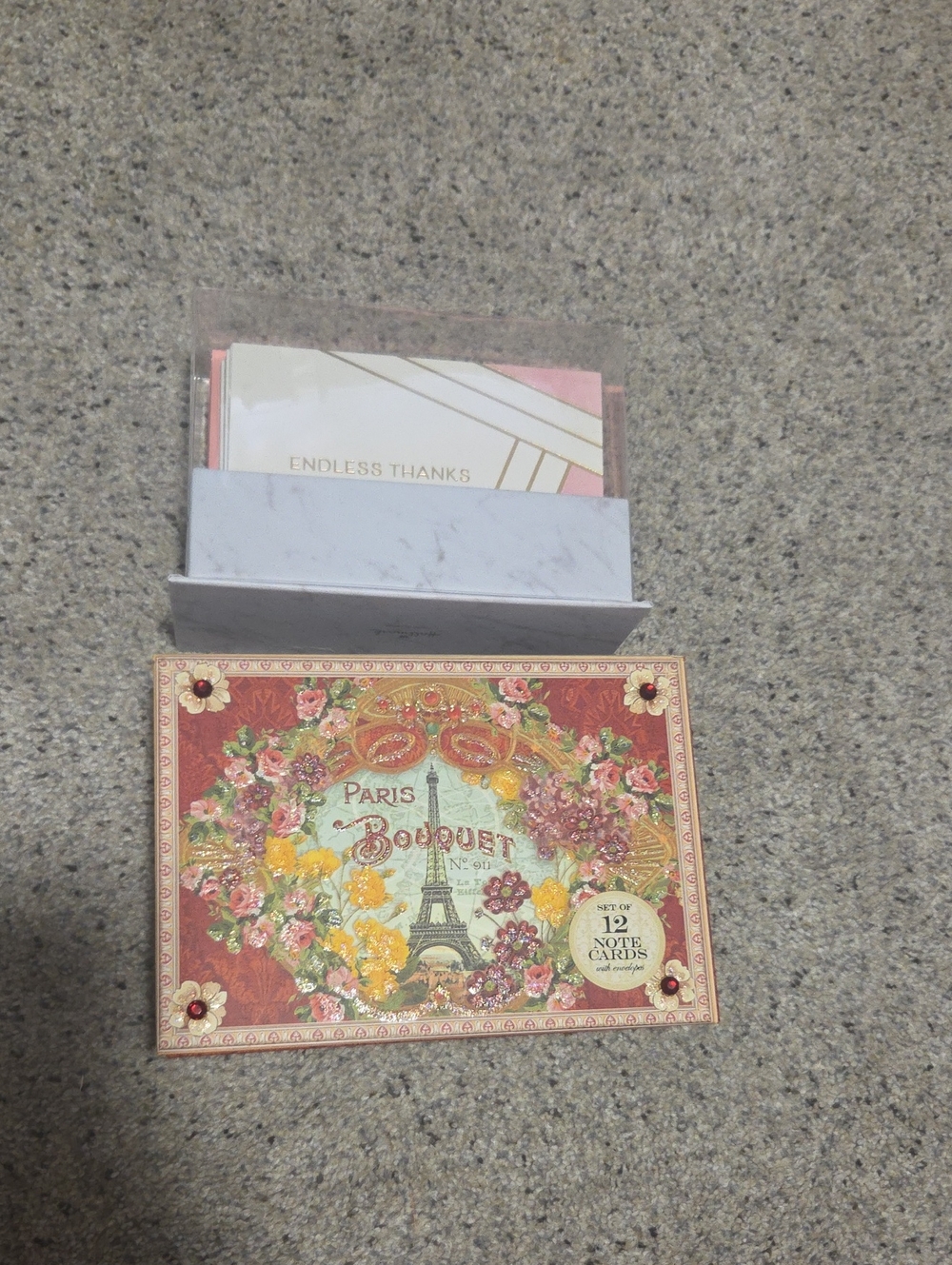 2/$10! Free! Thank You And Paris Cards